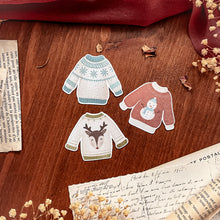 Charger l'image dans la galerie, Trio de grands stickers d'Hiver Givré - Pulls d'hiver