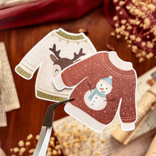 Charger l'image dans la galerie, Trio de grands stickers d'Hiver Givré - Pulls d'hiver