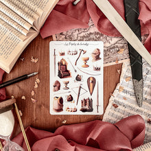 Load image into Gallery viewer, Large sheet of medieval fantasy stickers