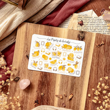 Charger l'image dans la galerie, Petite planche de stickers notations illustrées Citrons