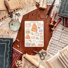 Load image into Gallery viewer, Large sheet of postal stickers