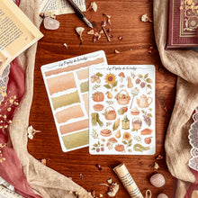 Load image into Gallery viewer, Large sheet of Autumn Market stickers