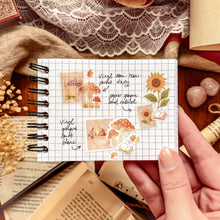 Charger l'image dans la galerie, Petite planche de stickers notations illustrées Marché d'Automne
