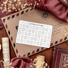 Load image into Gallery viewer, Small sheet of reading support stickers - ebook