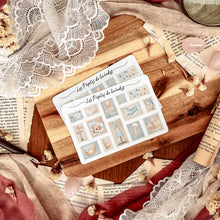 Load image into Gallery viewer, Small sheet of Summer at the beach stamp stickers
