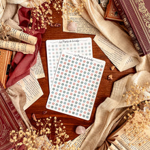 Load image into Gallery viewer, Large sheet of day number stickers - spring colors