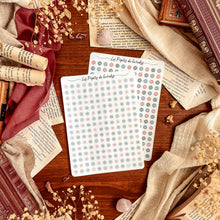 Load image into Gallery viewer, Large sheet of day number stickers - spring colors