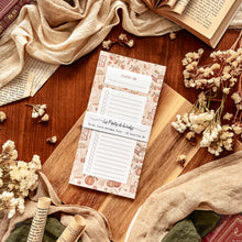 Load image into Gallery viewer, Cozy Autumn To-Do List Notepad