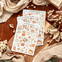 Charger l'image dans la galerie, Grande planche de stickers Automne Cosy