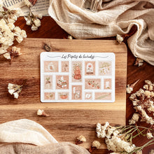 Charger l'image dans la galerie, Petite planche de stickers timbres Automne Cosy