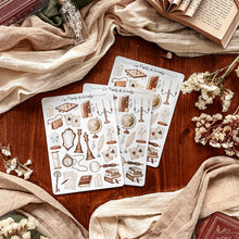 Load image into Gallery viewer, Large Academia Sticker Sheet