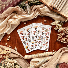 Load image into Gallery viewer, Large sheet of modern book stickers