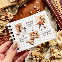 Charger l'image dans la galerie, Petite planche de stickers notations illustrées Champignons