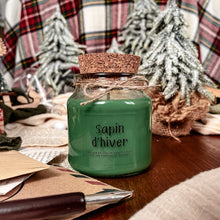 Charger l'image dans la galerie, Bougie au sapin d'hiver