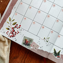 Load image into Gallery viewer, Small sheet of Christmas stamp stickers