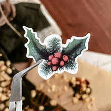 Load image into Gallery viewer, Small sheet of Christmas stickers