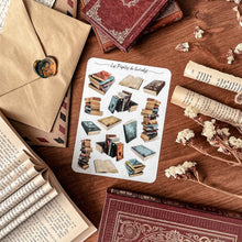 Load image into Gallery viewer, Large sheet of modern book stickers