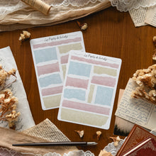 Charger l'image dans la galerie, Grande planche d'encarts Lectures Printanières