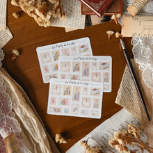 Charger l'image dans la galerie, Petite planche de stickers timbres Lectures Printanières - Livres