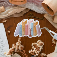 Charger l'image dans la galerie, Lot de 3 grands stickers Lectures Printanières - Livres