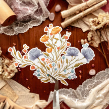 Charger l'image dans la galerie, Lot de 3 grands stickers Fleurs des champs