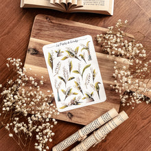 Load image into Gallery viewer, Large sheet of lily of the valley stickers