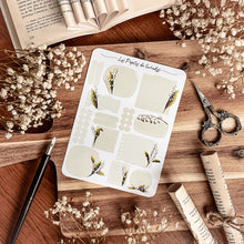 Load image into Gallery viewer, Large sheet of lily of the valley stickers