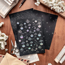 Charger l'image dans la galerie, Set de papiers - galaxie avec foil