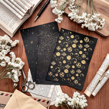 Charger l'image dans la galerie, Set de papiers - galaxie avec foil