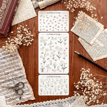 Load image into Gallery viewer, Small sheet of daisy stickers