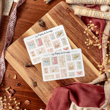 Load image into Gallery viewer, Small sheet of Spring stamp stickers