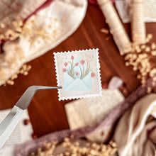 Load image into Gallery viewer, Small sheet of Spring stamp stickers