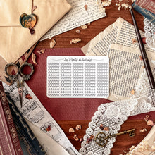 Charger l'image dans la galerie, Petite planche de stickers notations à remplir