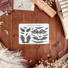 Charger l'image dans la galerie, Petite planche de stickers ailes d'anges déchus