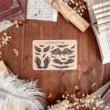 Charger l'image dans la galerie, Petite planche de stickers ailes d'anges déchus