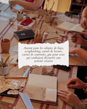 Load image into Gallery viewer, Journaling Workshop - At Cha'Cheshire - Le Mans
