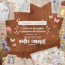 Charger l&#39;image dans la galerie, Atelier journaling - Chez Cha&#39;Cheshire - Le Mans
