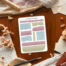 Charger l'image dans la galerie, Grande planche d'encarts Lectures Printanières
