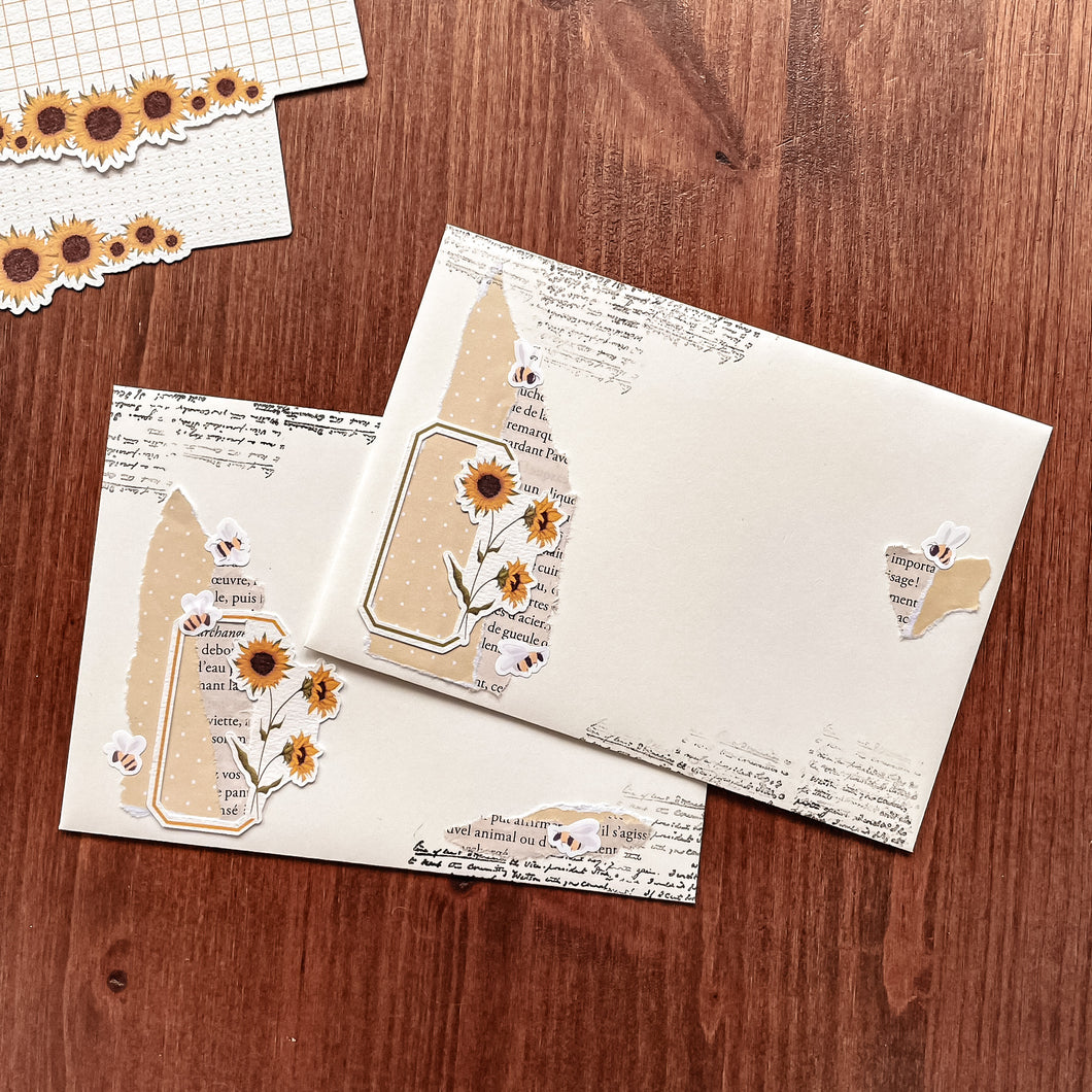 Personalized Sunflower Envelope - Patreon