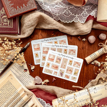Charger l&#39;image dans la galerie, Petite planche de stickers timbres Marché d&#39;Automne
