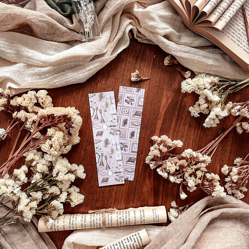 Autumn leaves bookmark