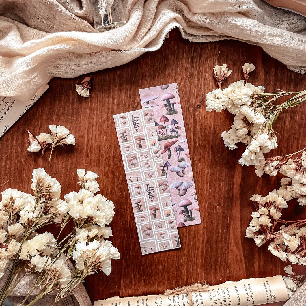 Autumn leaves bookmark