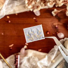 Charger l&#39;image dans la galerie, Petite planche de stickers timbres Lavande
