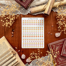 Charger l&#39;image dans la galerie, Grande planche de stickers émojis pour annotation de livres
